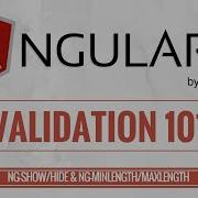 AngularJS Validation Tutorial NgShow NgHide NgMaxLength NgMinLength 3 7