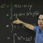Line Integrals Parametrization Independence MIT 18 02SC Multivariable Calculus Fall 2010