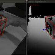 ViSP Use Case Tracking A Textured Cube Using Edges Keypoints Depth