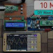 How To Make Function Generator Hindi Pi Pico 10 MHz 11bit Waveform Generator