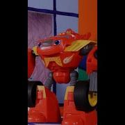 Blaze Transforms Into A Toy Robot Toymation Shorts