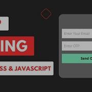 Email OTP Setup With HTML CSS And JavaScript