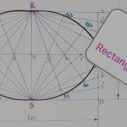 How To Draw Ellipse By Oblong Method Rectangle Method