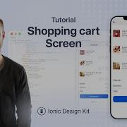 How To Create A Shopping Cart Screen Ionic Design Kit