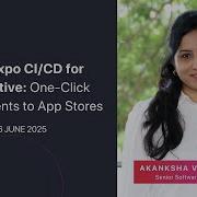 Expo CI CD For React Native One Click Deployment To AppStore PlayStore Akanksha GeekSpeak