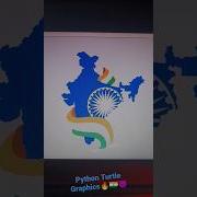 INDIAN MAP Using Python Turtle Graphics Python Tutorials