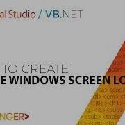 VB NET Simple Windows Screen Locker