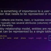 Topic 02 Part 01 Database Entities