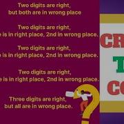 Crack The 4 Digit Numeric Code Learn How To Solve These Crack The Code Puzzles