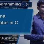 Comma Operator In C C Programming Tutorial 34