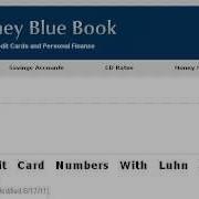 How To Check For A Valid Credit Card Number With Javascript