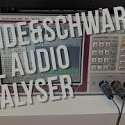 Rohde Schwarz UPL Audio Analyser Quick Demo