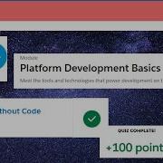 SalesForce TRAILHEAD Develop Without Code Platform Development Basics