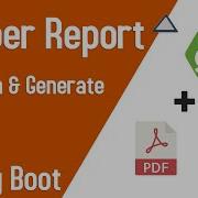Design And Generate Jasper Report With Table Part 1