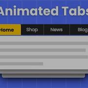 Create Tabs Using HTML CSS Only Under 3 MINS