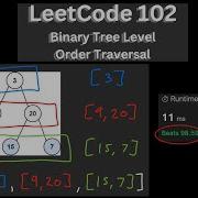 LeetCode 102 Binary Tree Level Order Traversal With Python Solving The NeetCode 150 Episode 43