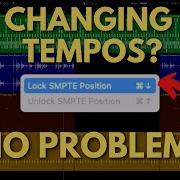 New Tempos Messing Up Your Project Use SMPTE Lock