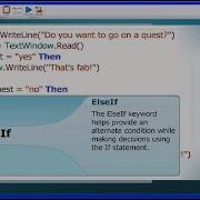 Control Statements In Small Basic Tutorial 2