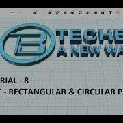 PATTERN RECTANGULAR CIRCULAR 123 D DESIGN TUTORIAL