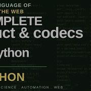 Struct And Codecs Module Python Standard Library