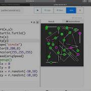 Python Turtle Particle Collisions 3