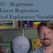 Regression With Categorical Explanatory Variables