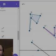 Finding A Glide Reflection Vector And Reflection Line Using Geogebra