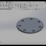 SolidWorks Tutorial 20 Circular Sketch Pattern Mirror
