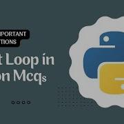 Python MCQs Top 20 Python Loops Questions And Answers Tpoint Tech