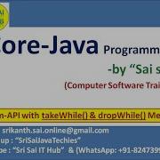 Java Stream API TakeWhile DropWhile Methods Java8 Stream API Java Util Stream Pkg 431