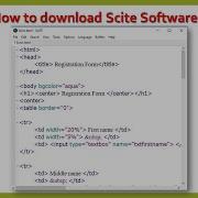 How To Download SciTe