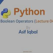 Boolean Operators In Python Explained In Urdu Hindi Python Operator Pythonprogramming