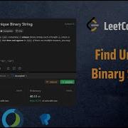 Find Unique Binary String Simplest Interview Solution 2 Lines LeetCode 1980 Explained