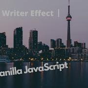 Typewriter Effect With Pure Javascript Easy Approach