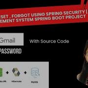 Forgot Password API Using Spring Boot Reset Password