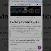 Setup Firebase Cloud Messaging In Android Android Shorts Androidstudio Firebase