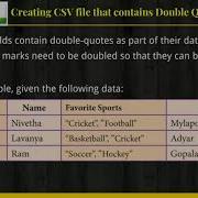 XII CS CH13 Python And CSV Files Creating CSV File