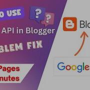 How To Use Google API In Blogger Fast Website Indexing With Gooogle API Problem Fix