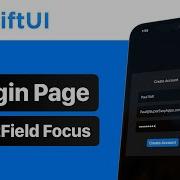 SwiftUI Login Page Tutorial TextField Keyboard Focus FocusState Part 2