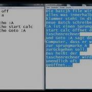 Batch Programmieren Schleifen German