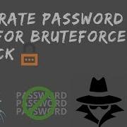 Generate Password List For BruteForce Attack Using Kali Linux Tamil Hackers