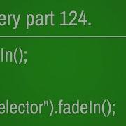 Jquery FadeIn Function Part 124