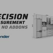 Моделирование с точными измерениями в Blender Полезные советы Без дополнений