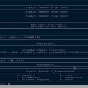 ATM BANK Using Python