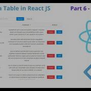Building A Table In React JS Part 6 Sorting