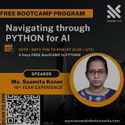 Python For AI 5 Day FREE Bootcamp Program XRobotics Global