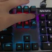 Steelseries Apex 7 OLED Display Real Time Digital Clock Test