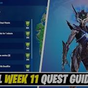 Fortnite All Week 11 Challenges Guide Chapter 2 Season 6
