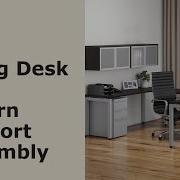 Elements U Shape U Leg Desk With Return Support And Stiffener Assembly Instructions