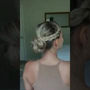 Easy Braided Updo For Beginners Medium Long Hairstyles School Hair Work Hair Shortsfeed